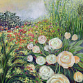 A Garden Romance Painting by Jennifer Lommers A Garden Romance Painting by Jennifer Lommers