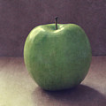 A Green Apple- Art by Linda Woods by Linda Woods A Green Apple- Art by Linda Woods by Linda Woods