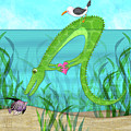 A is for Alligator by Valerie Drake Lesiak