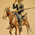 A Mounted Infantryman by Frederic Remington A Mounted Infantryman by Frederic Remington