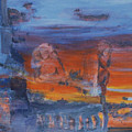A Mystery Of Gods Painting by Steve Karol A Mystery Of Gods Painting by Steve Karol