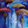 A rainy day in Paris Digital Art by Darren Cannell A rainy day in Paris Digital Art by Darren Cannell