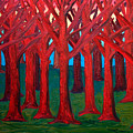 A Red Wood - SOLD by Paul Anderson A Red Wood - SOLD by Paul Anderson