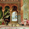 A Royal Palace in Morocco Painting by Benjamin Jean Joseph Constant A Royal Palace in Morocco Painting by Benjamin Jean Joseph Constant