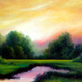 A Spring Evening by James Christopher Hill A Spring Evening by James Christopher Hill