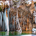 A spring that knows no summer. - Hanging Lake Print Digital Art by Lena Owens A spring that knows no summer. - Hanging Lake Print Digital Art by Lena Owens