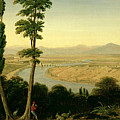 A View Of The Tiber And The Roman Campagna From Monte Mario by William Linton A View Of The Tiber And The Roman Campagna From Monte Mario by William Linton
