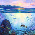 A World Apart Painting by Lynne Pittard A World Apart Painting by Lynne Pittard