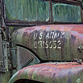 Abandoned Army Truck 2 by Ginger Wakem