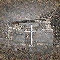 Abiquiu NM Church Ruin by Ginger Wakem