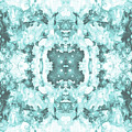 Abstract 20 Aqua Mixed Media by Lucie Dumas Abstract 20 Aqua Mixed Media by Lucie Dumas