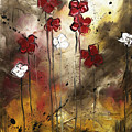 Abstract Art Original Flower Painting FLORAL ARRANGEMENT by MADART Painting by Megan Duncanson Abstract Art Original Flower Painting FLORAL ARRANGEMENT by MADART Painting by Megan Duncanson