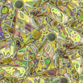 Abstract In Purple With Green by Ron Bissett Abstract In Purple With Green by Ron Bissett