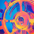 Abstract Macro Gears Digital Art by Phil Perkins Abstract Macro Gears Digital Art by Phil Perkins