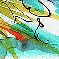 Abstract Panorama Intuitive Art Painting by Ginette Callaway