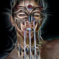 Abstract Portrait Of A Heroine by Jon Volden
