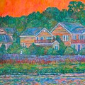 Across the Marsh at Pawleys Island by Kendall Kessler Across the Marsh at Pawleys Island by Kendall Kessler