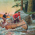 Adventures On The Nipigon Painting by JQ Licensing Adventures On The Nipigon Painting by JQ Licensing
