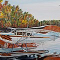 Aeronca Super Chief 0290 Painting by Marilyn McNish Aeronca Super Chief 0290 Painting by Marilyn McNish