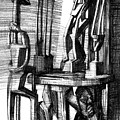African Statues Drawing by Igor Sakurov African Statues Drawing by Igor Sakurov