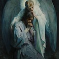 Agony In The Garden Painting by Frans Schwartz Agony In The Garden Painting by Frans Schwartz