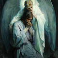 Agony in the Garden Painting by Schwartz Frans Agony in the Garden Painting by Schwartz Frans