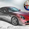 Alfa Romeo 8C Competizione Photograph by Serge Averbukh Alfa Romeo 8C Competizione Photograph by Serge Averbukh