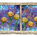 Alien Flowers Mixed Media by Christopher Schranck
