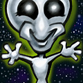 Alien Digital Art by Kevin Middleton Alien Digital Art by Kevin Middleton