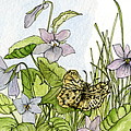  Alive in a Spring Garden Painting by Laurie Rohner