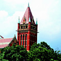 Allegany County Maryland Courthouse Spire Photograph by Linda Stern Allegany County Maryland Courthouse Spire Photograph by Linda Stern