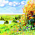 Almost Autumn Painting by Mandy Budan Almost Autumn Painting by Mandy Budan