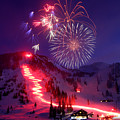 Alta Ski Area 75th Birthday Celebration Photograph by Brett Pelletier Alta Ski Area 75th Birthday Celebration Photograph by Brett Pelletier