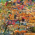 Amalfi, Italy - 02 Painting by AM FineArtPrints Amalfi, Italy - 02 Painting by AM FineArtPrints