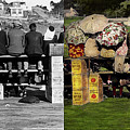 Americana - People - A well oiled game 1932 - Side by Side Photograph by Mike Savad
