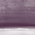 Amethyst Shoreline- Abstract art by Linda Woods Painting by Linda Woods Amethyst Shoreline- Abstract art by Linda Woods Painting by Linda Woods