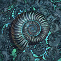 Ammonite 3 Digital Art by Jerry LoFaro Ammonite 3 Digital Art by Jerry LoFaro