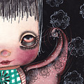 Angel Face 2 Painting by Abril Andrade Angel Face 2 Painting by Abril Andrade