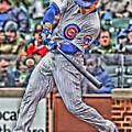 Anthony Rizzo Chicago Cubs by Joe Hamilton Anthony Rizzo Chicago Cubs by Joe Hamilton