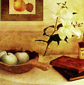 Apples and Pears in a Hallway by Sarah Vernon Apples and Pears in a Hallway by Sarah Vernon