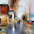 April. The River Volga Painting by Igor Medvedev April. The River Volga Painting by Igor Medvedev