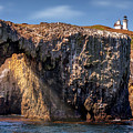 Arch Rock and Lighthouse Photograph by Endre Balogh Arch Rock and Lighthouse Photograph by Endre Balogh
