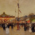 At The Fair by Luigi Loir At The Fair by Luigi Loir