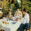 At the Tea-Table by Konstantin Alekseevich Korovin At the Tea-Table by Konstantin Alekseevich Korovin