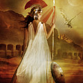 Athena Digital Art by Karen Howarth Athena Digital Art by Karen Howarth