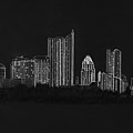 Austin Skyline Drawing by Carol Morris Austin Skyline Drawing by Carol Morris