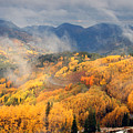 Autumn Color and Fog Photograph by Brett Pelletier Autumn Color and Fog Photograph by Brett Pelletier