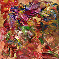 Autumn Leaves Painting by Charlene Fuhrman-Schulz Autumn Leaves Painting by Charlene Fuhrman-Schulz