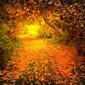 Autumn light Digital Art by Lilia D Autumn light Digital Art by Lilia D
