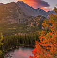 Autumn Sunrise over Longs Peak Photograph by Darren White Autumn Sunrise over Longs Peak Photograph by Darren White